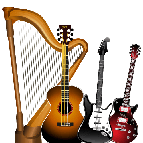 Gitarre, E-Gitarre, E-Bass, Leier und Harfe lernen | JMS Unterricht