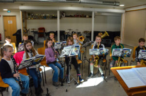 Bläserklasse an der Abt-Columban -Schule in Münstertal